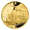 Gold Half-Ounce Medal Skoda 498 Albatros Steam Locomotive - Proof (Obr. 8)