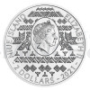 2021 - Niue 2 NZD Stbrn uncov investin mince Orel / Orol - b.k.  (Obr. 0)