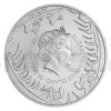 2021 - Niue 25 NZD Silver 10oz Bullion Coin Czech Lion with Hologram - Standard (Obr. 2)