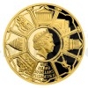 Zlat mince Sedm div starovkho svta - Visut zahrady Semiramidiny 1 oz - proof (Obr. 1)