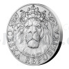 2022 - Niue 25 NZD Silver 10 oz Coin Czech Lion - Stand (Obr. 2)