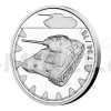 2022 - Niue 1 NZD Stbrn mince Obrnn technika - T-34/76 - proof (Obr. 1)