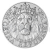 2022 - Niue 80 NZD Silver One-Kilo Coin Czech Lion - Standard (Obr. 0)