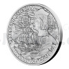 2022 - Niue 2 NZD Stbrn mince Objeven Ameriky - Krytof Kolumbus - proof (Obr. 1)