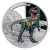 2022 - Niue 1 NZD Stbrn mince Pravk svt - Tyrannosaurus - proof (Obr. 0)