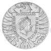 2022 - Niue 80 NZD Stbrn kilogramov mince esk lev se safrem a granty - b.k. (Obr. 1)
