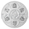 Silver 1Kilo Coin Charles IV - Founder and Builder - St., Nr. 92 (Obr. 1)