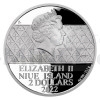 2022 - Niue 1 NZD Sada dvou stbrnch minc Svatovtsk poklad - Korunovan k - proof (Obr. 3)