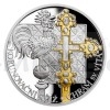2022 - Niue 1 NZD Sada dvou stbrnch minc Svatovtsk poklad - Korunovan k - proof (Obr. 2)