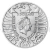 2022 - Niue 2 NZD Silver 1 oz Bullion Coin Czech Lion COLLECTOR Numbered - UNC (Obr. 1)