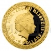 2022 - Niue 5 NZD Zlat mince Bjn tvorov - Pegas - proof (Obr. 0)