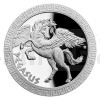 Silver coin Mythical Creatures - Pegasus - proof (Obr. 1)