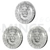 Set of Three Bullion Coins Czech Lion 2022 Ag/ Pt/ Pd ANNIVERSARY - Proof (Obr. 0)