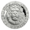 Set of Three Bullion Coins Czech Lion 2022 Ag/ Pt/ Pd ANNIVERSARY - Proof (Obr. 5)