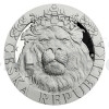 Set of Three Bullion Coins Czech Lion 2022 Ag/ Pt/ Pd ANNIVERSARY - Proof (Obr. 6)
