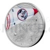 2022 - Niue 1 NZD Silver coin The Milky Way - The first animal in orbit - proof (Obr. 0)