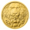 2023 - Niue 5 NZD Gold 1/25 Oz Bullion Coin Czech Lion - Standard (Obr. 0)