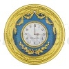2022 - Niue 1 $ Faberg Art - Blue Table Clock / Modr hodiny - proof (Obr. 0)