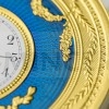 2022 - Niue 1 $ Faberg Art - Blue Table Clock / Modr hodiny - proof (Obr. 4)