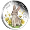 2023 - Tuvalu 0,50 $ Newborn Baby Rabbit 1/2oz Silver Proof Coin (Obr. 4)