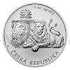 2019 - Niue 2 NZD Stbrn uncov mince esk lev slo 0033 - b.k. (Obr. 0)