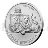 2019 - Niue 2 NZD Silver 1 oz Bullion Coin Czech Lion Number 0033 - BU (Obr. 4)