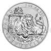 2019 - Niue 2 NZD Silver 1 oz Bullion Coin Czech Lion Number 0053 - Reverse Proof (Obr. 0)