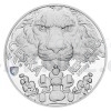 2023 - Niue 240 NZD Stbrn tkilogramov investin mince esk lev s hologramem - proof (Obr. 0)