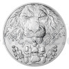 2023 - Niue 10 NZD Silver 5oz Bullion Coin Czech Lion - UNC (Obr. 0)