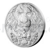 2023 - Niue 10 NZD Silver 5oz Bullion Coin Czech Lion - UNC (Obr. 2)