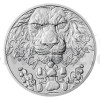 2023 - Niue 5 NZD Silver 2 oz Bullion Coin Czech Lion - UNC (Obr. 0)