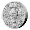 2023 - Niue 5 NZD Silver 2 oz Bullion Coin Czech Lion - UNC (Obr. 2)