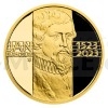 Gold Half-Ounce Medal Jan Blahoslav - Proof (Obr. 0)