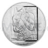 Silver Five-ounce Medal Jan Saudek - Life - Reverse Proof (Obr. 0)
