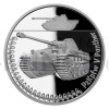 2023 - Niue 1 NZD Stbrn mince Obrnn technika - PzKpfw V Panther - proof (Obr. 0)