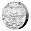 2023 - Niue 400 NZD Silver Five-Kilo Bullion Coin Czech Lion 2023 with Hologram - Proof (Obr. 8)