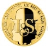 Gold Half-ounce Medal L&S Milan Lasica and Jlius Satinsk - Proof (Obr. 1)