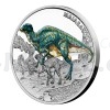 2023 - Niue 1 NZD Stbrn mince Pravk svt - Maiasaura - proof (Obr. 2)