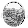 Stbrn medaile Strci eskch hor Orlick hory a Rampuk - proof (Obr. 1)
