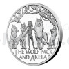 2022 - Niue 1 NZD Stbrn mince Kniha dungl - Vl smeka s Aklou - proof (Obr. 1)