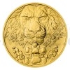 2023 - Niue 50 NZD Zlat uncov mince esk lev - standard slovan (Obr. 0)