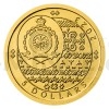 2023 - Niue 5 NZD Gold 1/25 Oz Coin Slovak Eagle / Adler - Standard Numbered (Obr. 1)