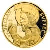 Zlat 3-dukt sv. Vclava se zlatm certifiktem 2023 - proof (Obr. 0)