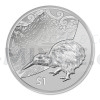 2014 - Neuseeland 1 $ - Kiwi Treasures Silver Specimen Coin (Obr. 2)