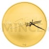 Gold Two-Ounce Medal Jan Saudek - Dancer - Reverse Proof (Obr. 1)