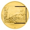Gold Two-Ounce Medal Jan Saudek - Dancer - Reverse Proof (Obr. 7)