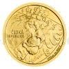2024 - Niue 5 NZD Gold 1/25 Oz Bullion Coin Czech Lion - Standard (Obr. 0)
