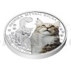 2024 - Niue 1 NZD Silver Coin Cat Breeds - Maine Coon - Proof (Obr. 0)