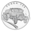2024 - Niue 1 NZD Stbrn mince Na kolech - Nkladn automobil Praga V3S - proof (Obr. 5)