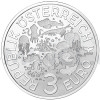 2024 - Austria 3 EUR Leuchtqualle / Mauve Stinger - UNC (Obr. 2)